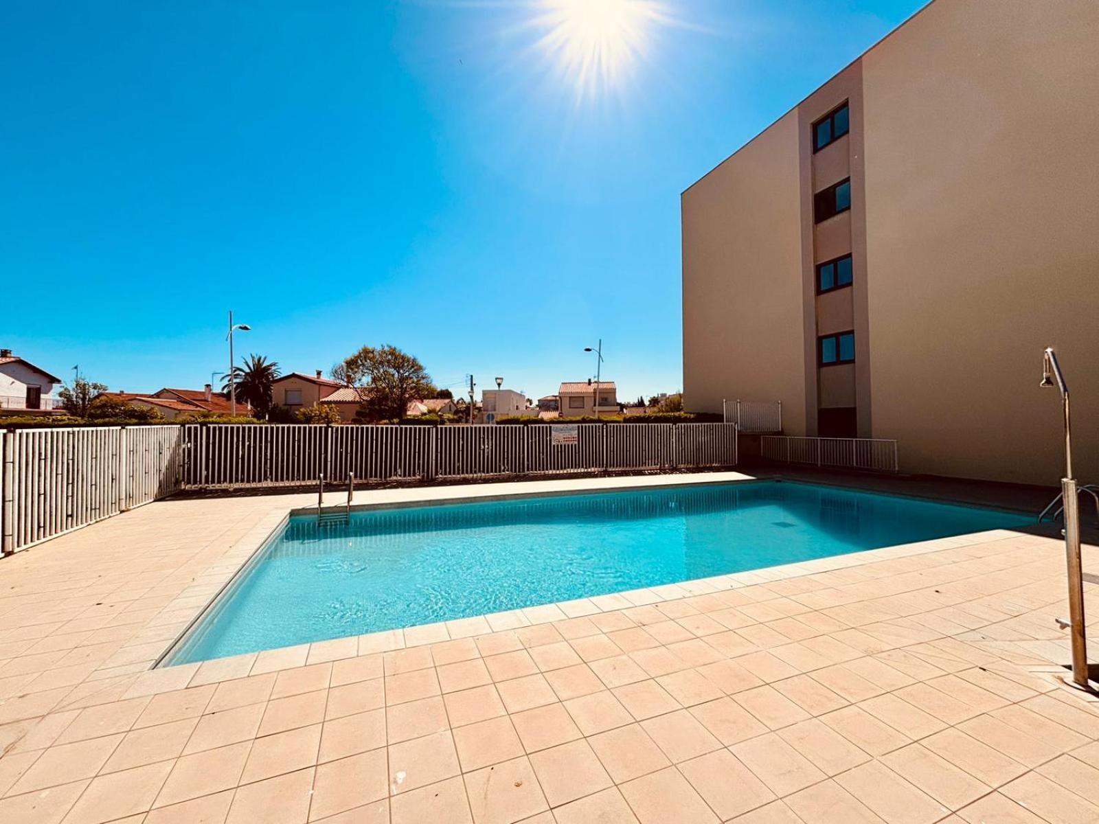 Studio Calme Avec Parking Et Ascenseur -304- Canet-en-Roussillon Bagian luar foto