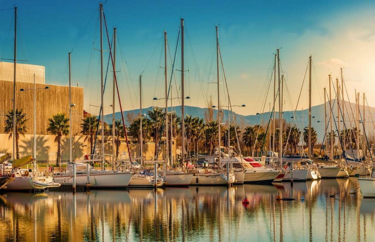 Studio Calme Avec Parking Et Ascenseur -304- Canet-en-Roussillon Bagian luar foto